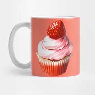 Sweet Strawberry Cupcake Mug